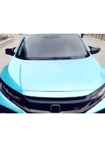 Накладки на дзеркала BMW-Style (2 шт) для Civic Sedan X 2016-2021 рр Honda (392191856)