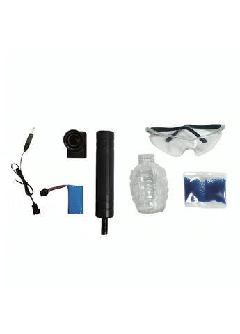 Детский игрушечный аккумуляторный автомат АК47 с глушителем гелевыми орбизами защитными очками 49х15 см (481852-Prob) Unbranded (366991796)