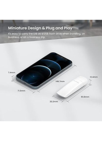 Бездротовий адаптер U18 (AX1800) Tenda (370616895)