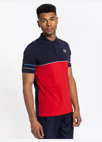 Темно-синяя футболка-поло для мужчин Sergio Tacchini