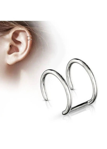 Срібна сережка-кафа (4764) IRIJ (331016711)