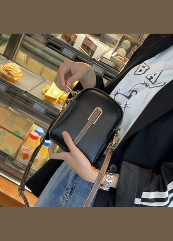 Сумка міні жіноча через плече Blaise Black Italian Bags (294292237)