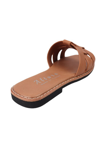 Шльопанці жіночі руді натуральна шкіра ALTURA 85-25LSHC (336164435)