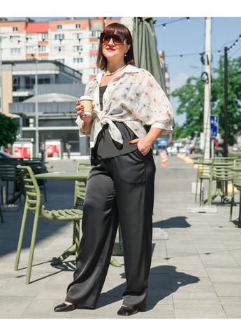 Кремовая блуза 15104-4 Alenka Plus