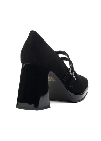 Brocoli Туфли (2526Т) черный з натуральная замша, — (328913216)