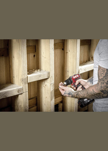 Шуруповерт-дрель аккумуляторная 3065 CA Compact 20В бесщеточная 60Нм 500·1800об·мин 0.9кг без АКБ и ЗУ Skil (330032213)