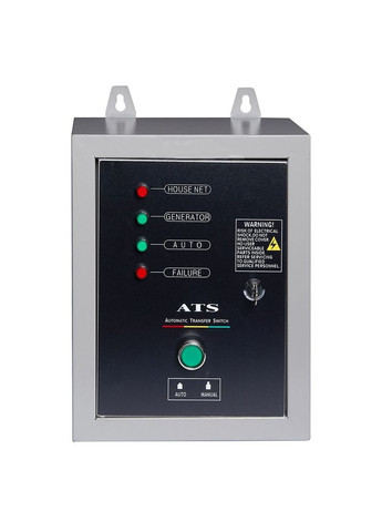 Автоматичний ввід резерву ATS EATS7500T (7.5 кВт, 230 В) блок автоматики для генераторів (23161) EnerSol (286422944)
