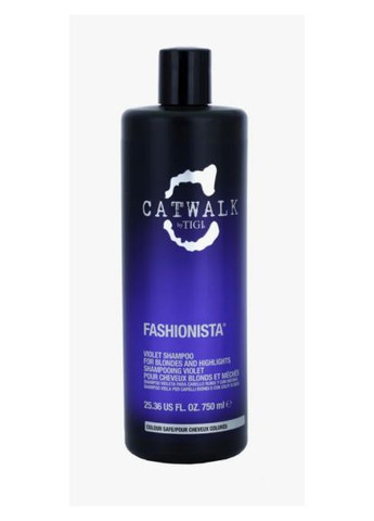 Фіолетовий шампунь та кондиціонер для блондинок Catwalk Fashionista Violet 750+750 Tigi (361072233)
