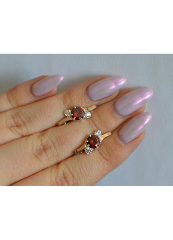 Срібні сережки з золотими вставками Silver Style (367112611)