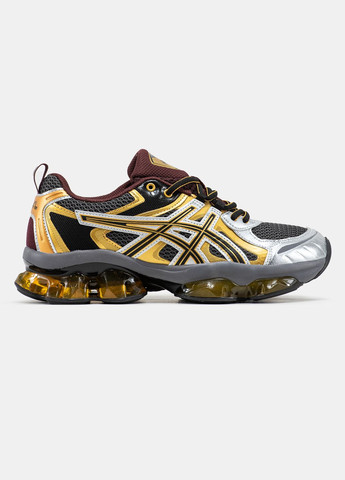 Сірі Осінні кросівки чоловічі asics gel-quantum kinetic grey gold | асікс гель-квантум кінетік сірі золоті No Brand