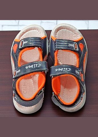 Спортивні босоніжки відкриті ортопедичні сандалі на липучках для хлопчика Клібі Clibee (334305334)