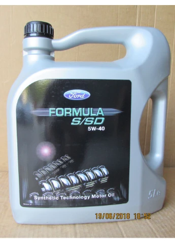 Моторное масло Ford Formula S/SD 5W-40, 5 л Ford Motor Company (394456413)