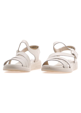 Молочные босоножки женские lt-602-61/beige 24pfm