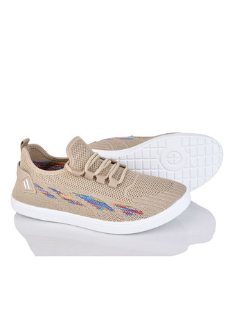 Бежевые женские кеды f16-010 FLOCC City