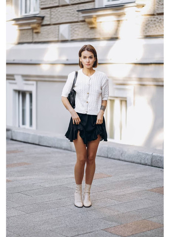 Молочный демисезонный кардиган MonCher