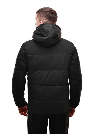 Чорна зимня куртка зимова чоловіча No Brand