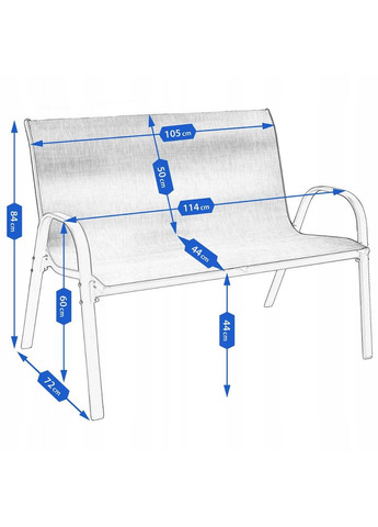 Комплект садових меблів FIESTA Jumi (303126604)