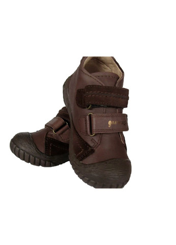 Коричневые осенние ботинки для мальчика 121512 коричневые Garvalin