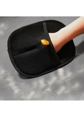 Рукавичка для видалення шерсті і волося з поверхонь двостороння антистатична 20×12 см No Brand (351902797)