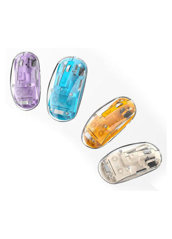 Мишка (m492740) XO M12 Wireless Transparent/Pink (369037245)