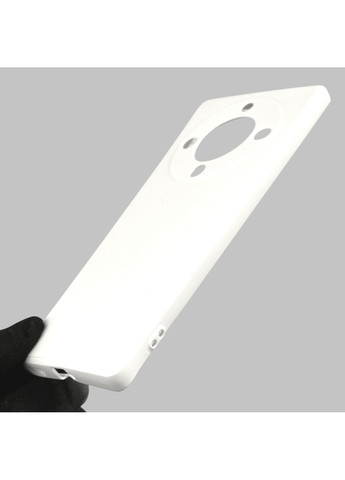 Чехол для Honor Magic 5 Lite 5G с квадратными гранями с защитой камеры на хонор меджик 5 лайт белый Huawei (366019691)