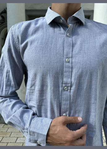 Серая классическая, повседневный, праздничный рубашка Y-TWO