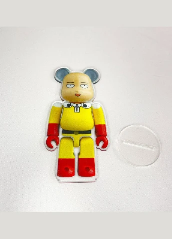 Акрилова колекційна фігурка Bearbrick One-punch Man No Brand (339619789)