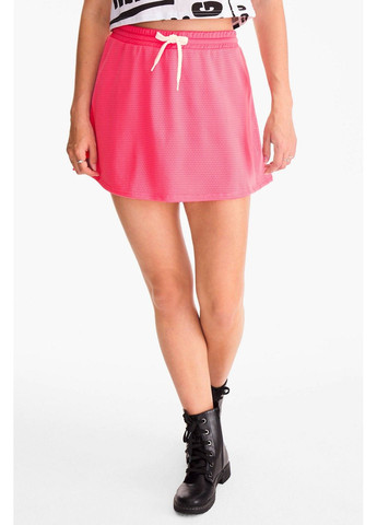Розовая однотонная юбка C&A