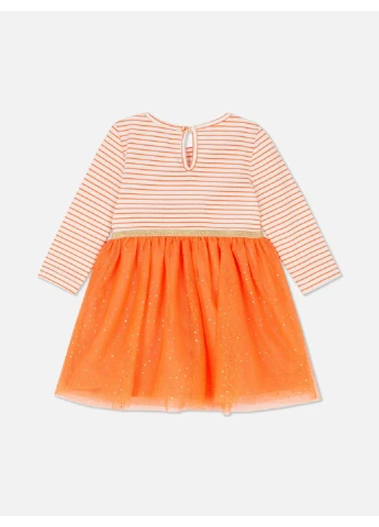 Белое платье лето,белый-оранжевый, Primark (364548263)