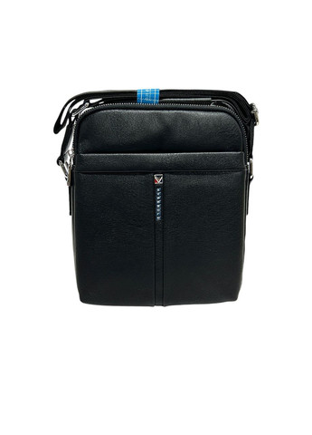 Чоловіча сумка з еко-шкіри Hyss Bolo 1231-2 чорна 24 х 20 х 5,5 No Brand (371682534)