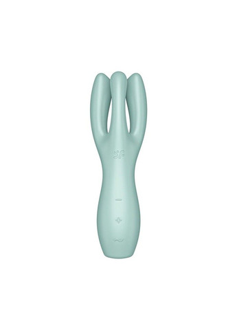 Кліторальний вібратор Threesome 3 Mint з трьома пальчиками Satisfyer (316231828)