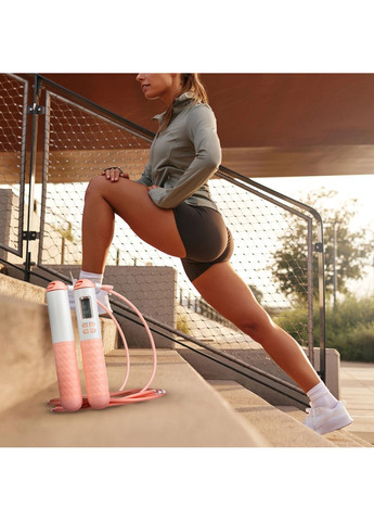 Розумна скакалка Double Jump Pro 2в1 з лічильником Gymtek (367959927)