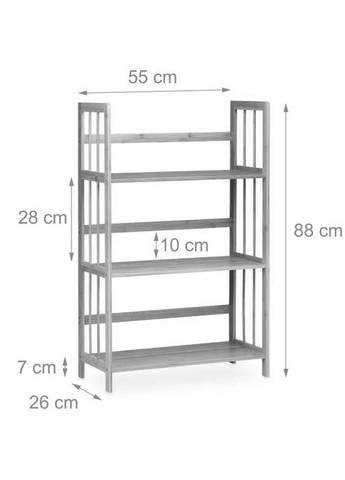 Етажерка для ванної з дерева Чітра каррі (ВЖТ-015403) No Brand (328210546)
