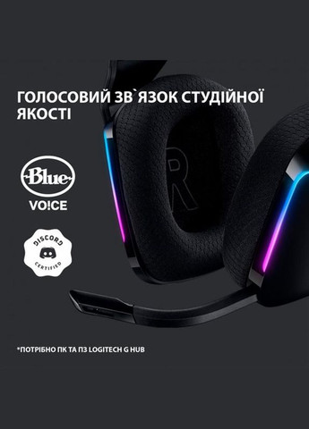 Гарнітура G733 Black (981-000864) Logitech (336953054)