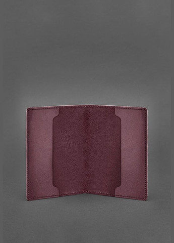 Кожаная обложка для удостоверения офицера 9.0 бордовая Crazy Horse (A-027845) BlankNote (329186642)