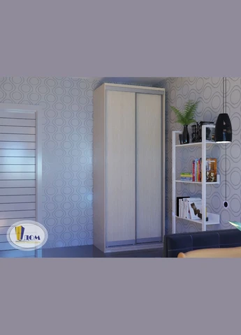 Шафа-купе дводверна Фаворит 100х60х220 см ДОМ (301838250)