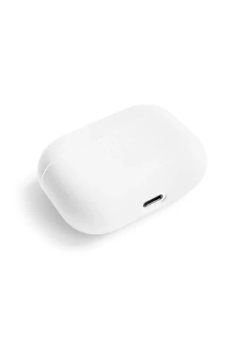 Чехол-накладка для Slim силикон белый No Brand AirPods Pro (400876668)