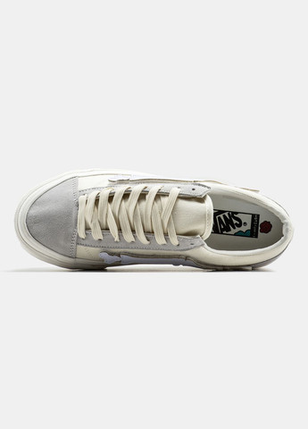 Бежевые демисезонные кроссовки мужские vans blends x og style 36 lx beige white | ванс блендс бежевые белые No Brand