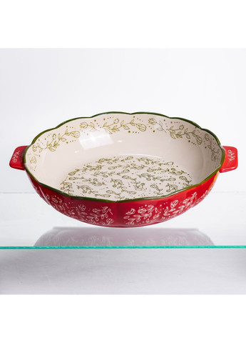 Форма для запекания Vintage фарфоровая 2,5 л круглая HM04-08 No Brand (366830750)