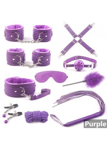 Набір бдсм фетиш чорний Mr. GREY BDSM 11 в 1 Чорний (Садо мазо Must Have collection) No Brand (303886278)