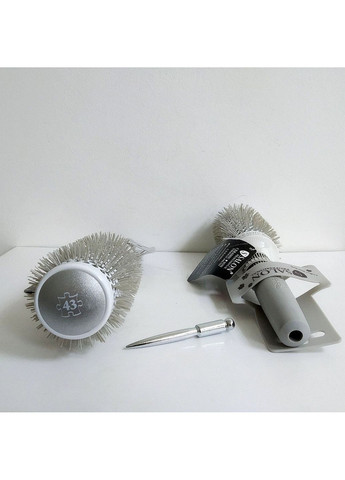 Керамічний брашинг антистатичний круглий термостійкий ceramic & ionic d-43 мм No Brand (282581631)