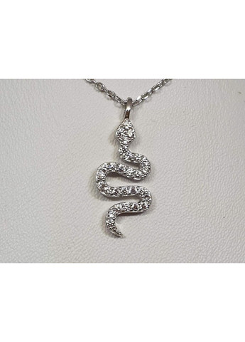 Серебряное колье с фианитами. 1230892 Аметист-В (361077371)