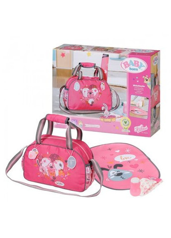 Сумка для куклы ЗАБОТА О МАЛЫШЕ S2 (с аксессуарами) BABY born (315153777)