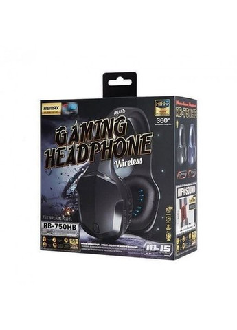 Навушники Bluetooth RB-750HB-Black чорні Remax (359701696)