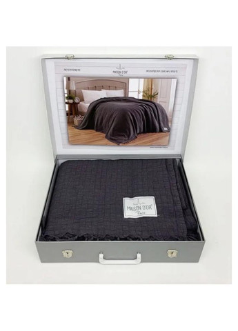 Покривало My Favorite Pike antrasit вафельне 220x240 Maison D'or (365549167)