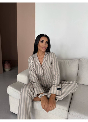 Сіра всесезон затишна піжама No Brand