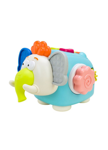 Развивающая тактильная игрушка "Уникуб" Слон от 3 месяцев, Солнечный зайчик - No Brand PL-724-103 (371928870)