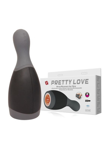 Мастурбатор 12 потужних програм вібрації — Pretty Love Deep Pleasure for Men Masturbator Drive LyBaile (322184890)