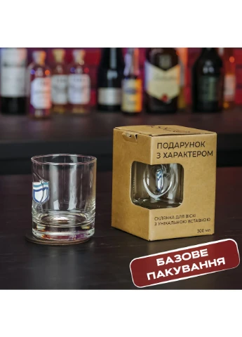 Склянка для віскі (з логотипом Дніпра) VSKLO (397055674)