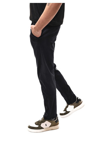 Темно-синие демисезонные брюки мужские No Brand